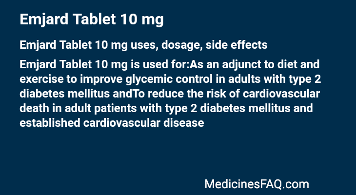 Emjard Tablet 10 mg