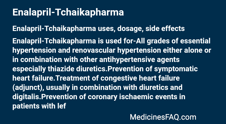 Enalapril-Tchaikapharma