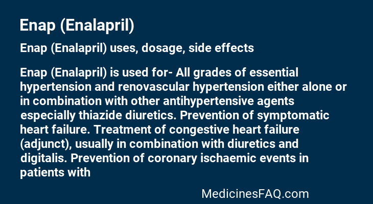 Enap (Enalapril)