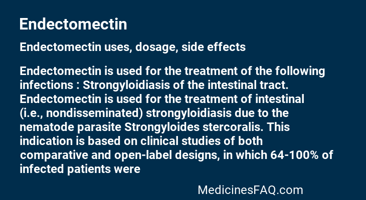 Endectomectin