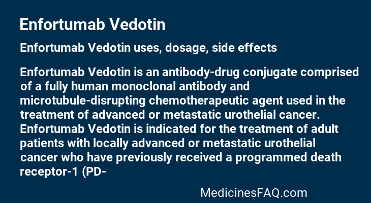 Enfortumab Vedotin