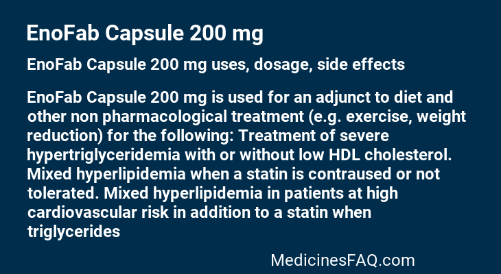 EnoFab Capsule 200 mg