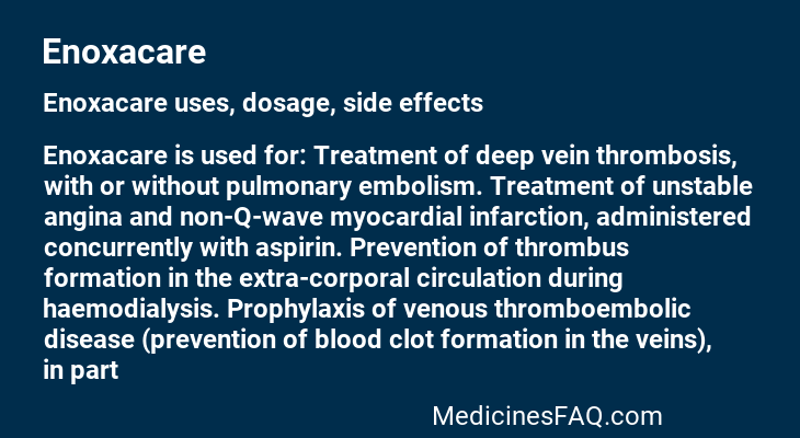 Enoxacare