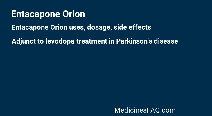 Entacapone Orion