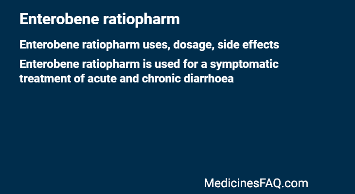 Enterobene ratiopharm