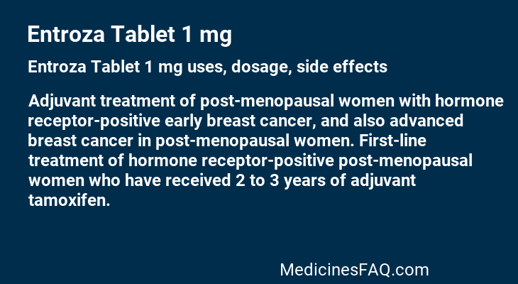 Entroza Tablet 1 mg