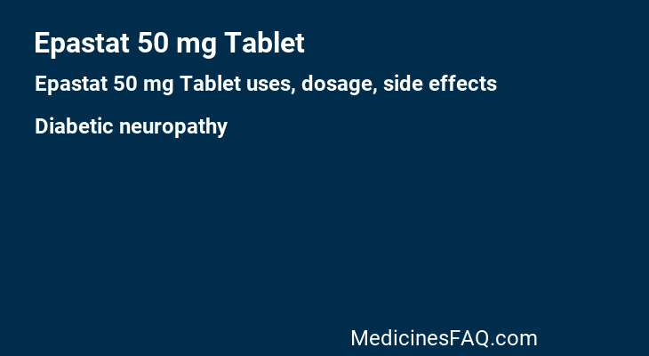 Epastat 50 mg Tablet