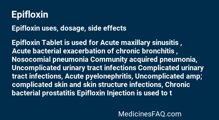 Epifloxin