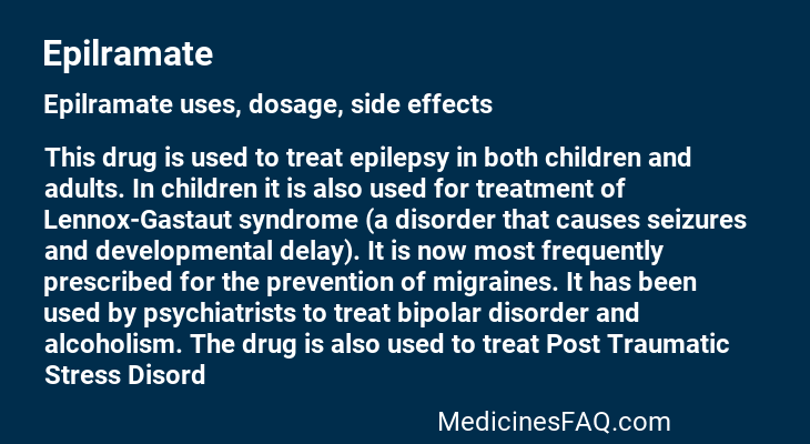 Epilramate