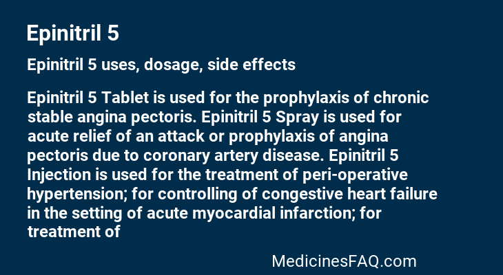 Epinitril 5