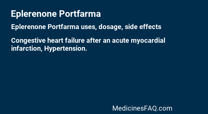 Eplerenone Portfarma