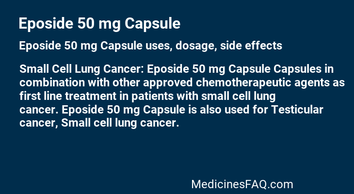 Eposide 50 mg Capsule