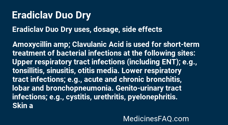 Eradiclav Duo Dry