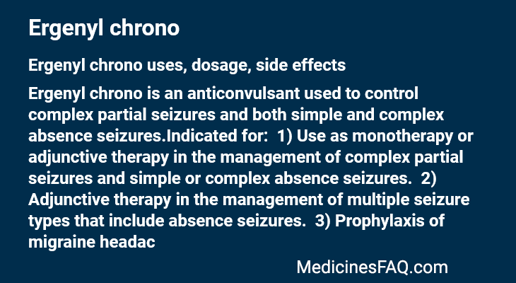 Ergenyl chrono