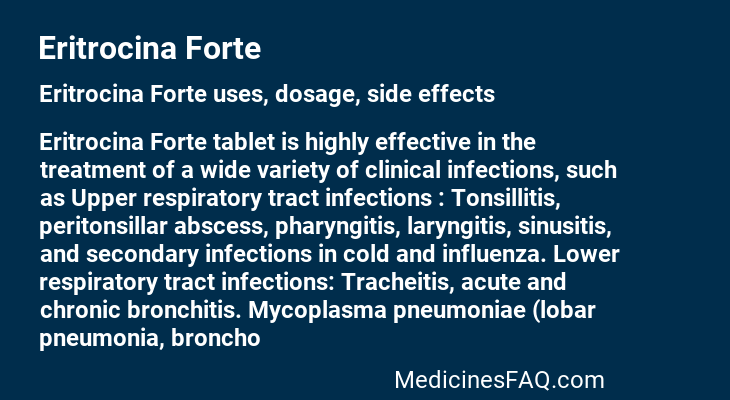 Eritrocina Forte