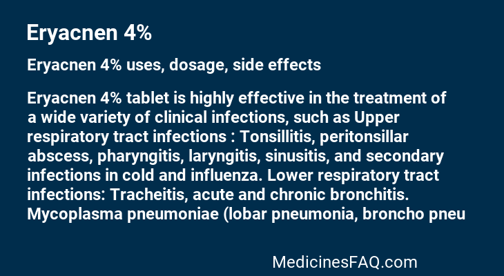 Eryacnen 4%
