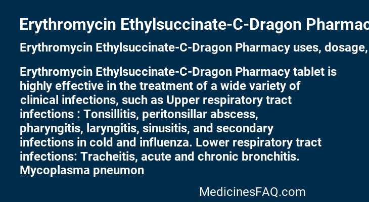 Erythromycin Ethylsuccinate-C-Dragon Pharmacy