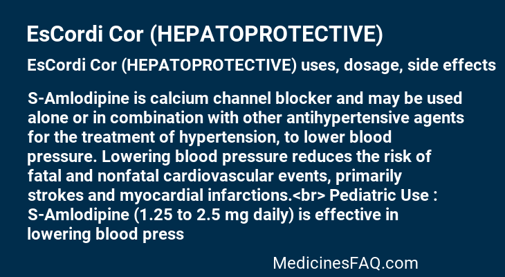 EsCordi Cor (HEPATOPROTECTIVE)