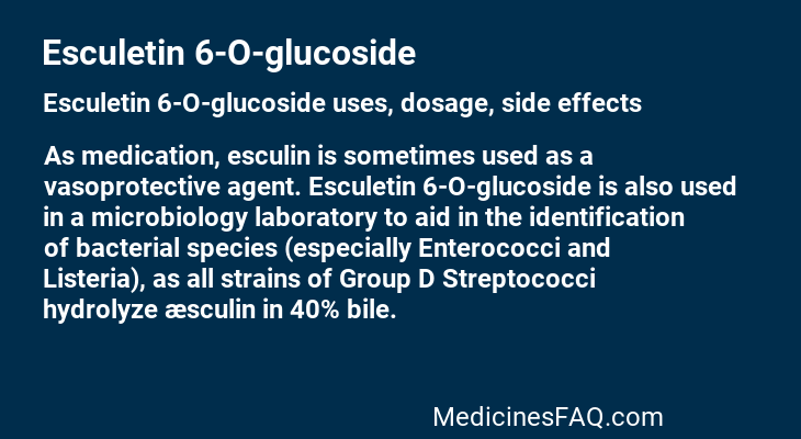Esculetin 6-O-glucoside