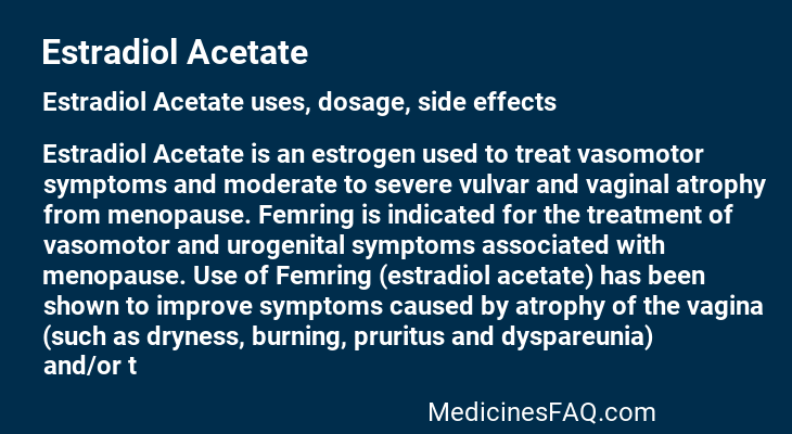 Estradiol Acetate