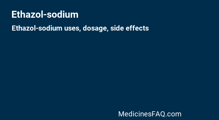 Ethazol-sodium