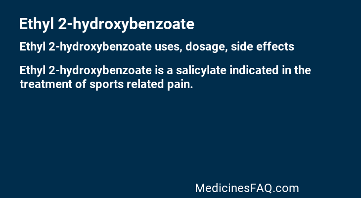 Ethyl 2-hydroxybenzoate