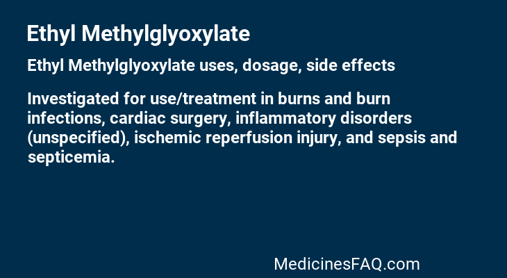 Ethyl Methylglyoxylate