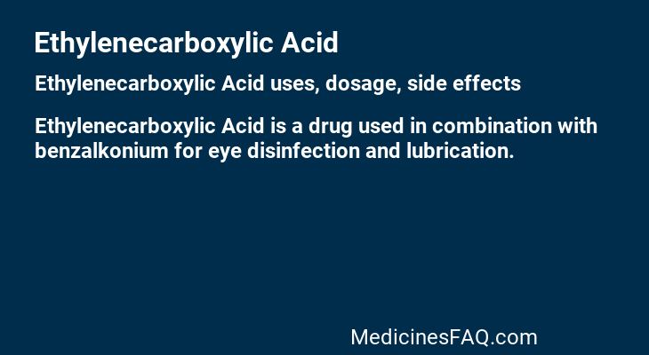 Ethylenecarboxylic Acid