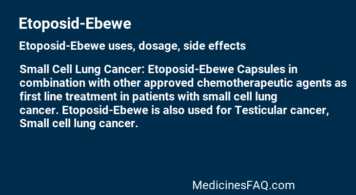 Etoposid-Ebewe