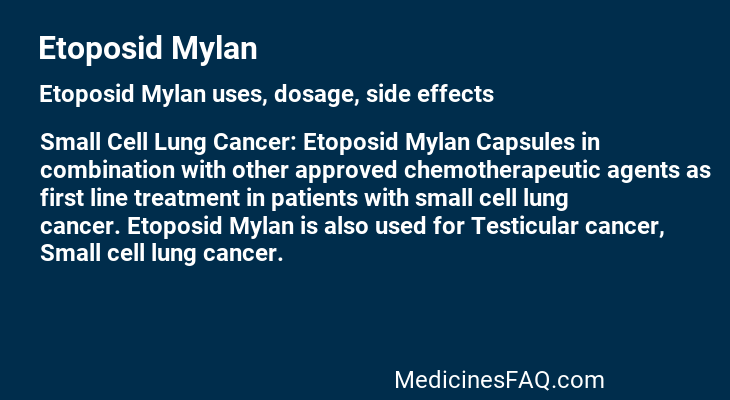 Etoposid Mylan