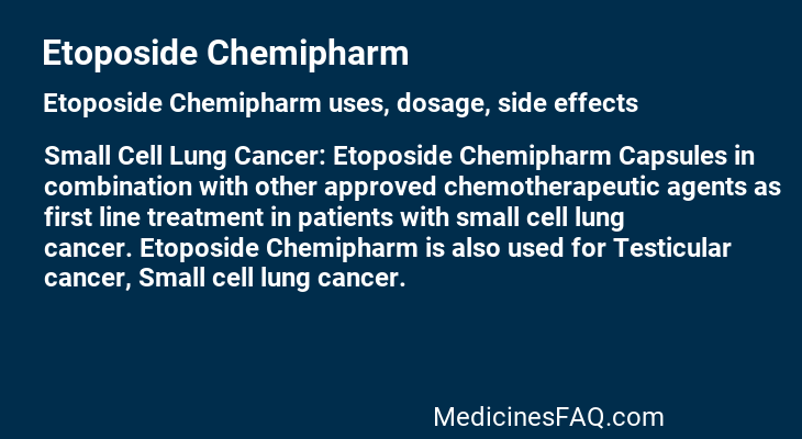 Etoposide Chemipharm