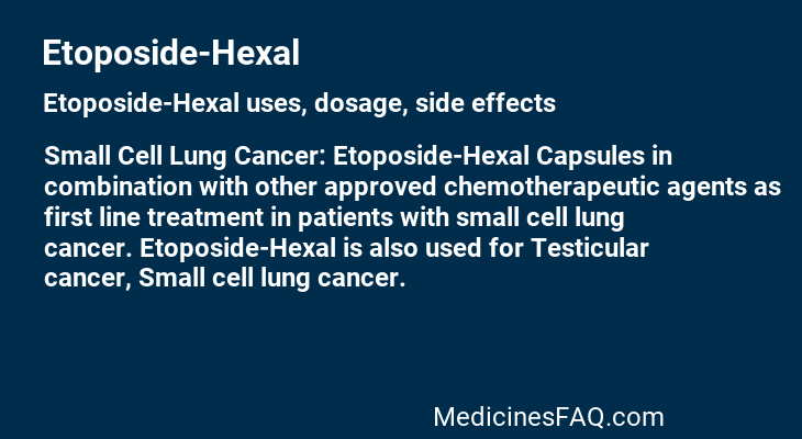 Etoposide-Hexal