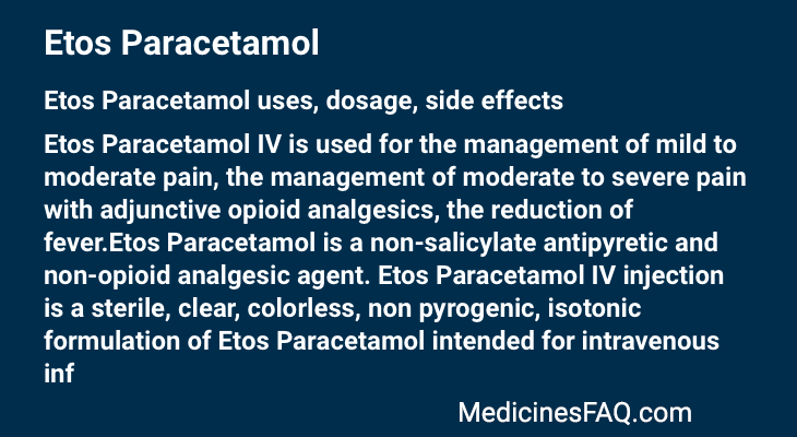 Etos Paracetamol