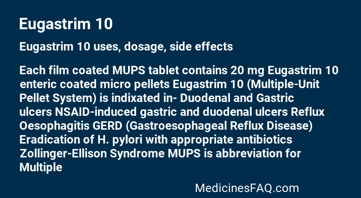 Eugastrim 10