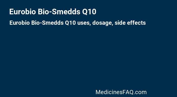 Eurobio Bio-Smedds Q10