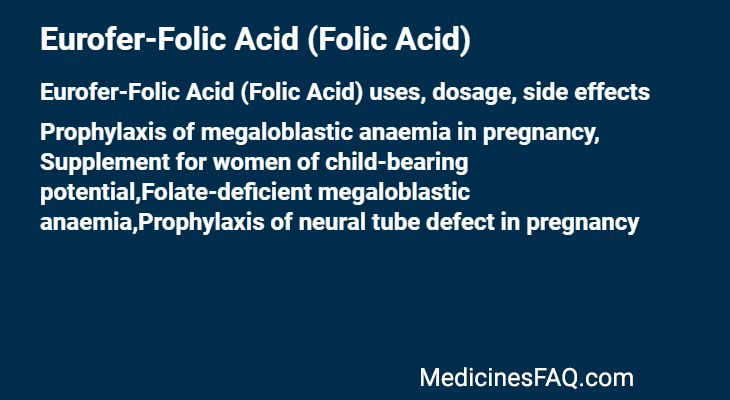 Eurofer-Folic Acid (Folic Acid)