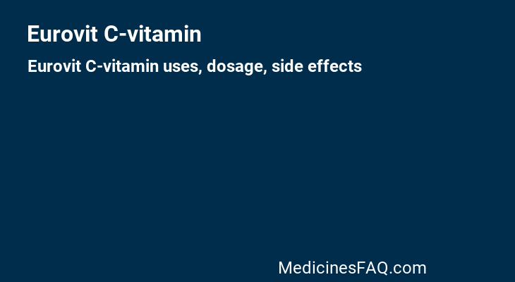 Eurovit C-vitamin