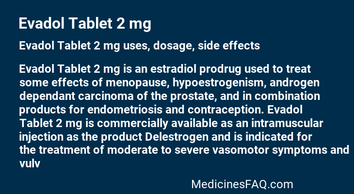 Evadol Tablet 2 mg