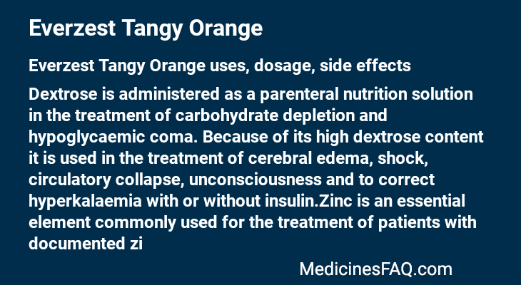 Everzest Tangy Orange
