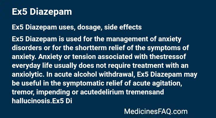 Ex5 Diazepam