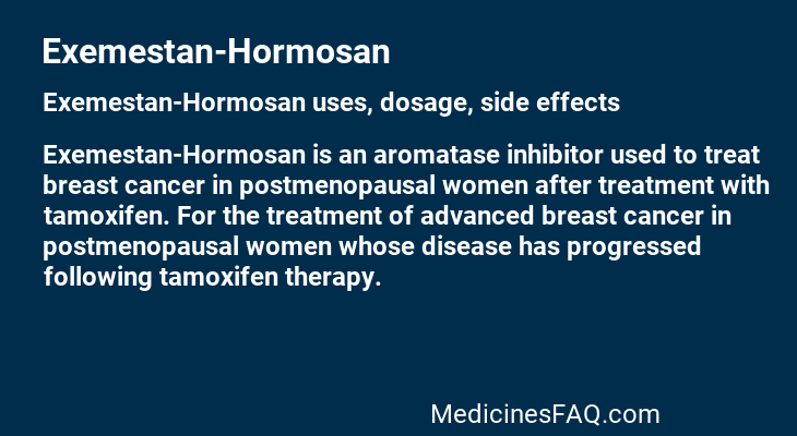 Exemestan-Hormosan