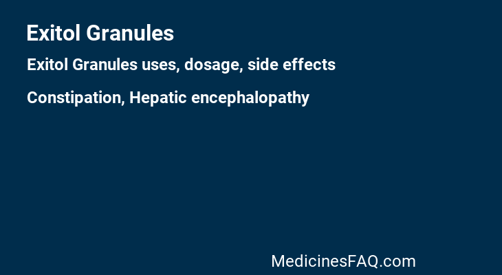 Exitol Granules