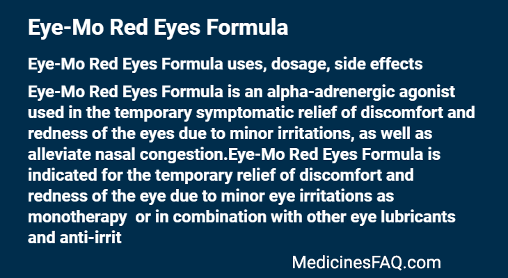 Eye-Mo Red Eyes Formula