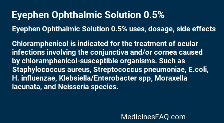 Eyephen Ophthalmic Solution 0.5%