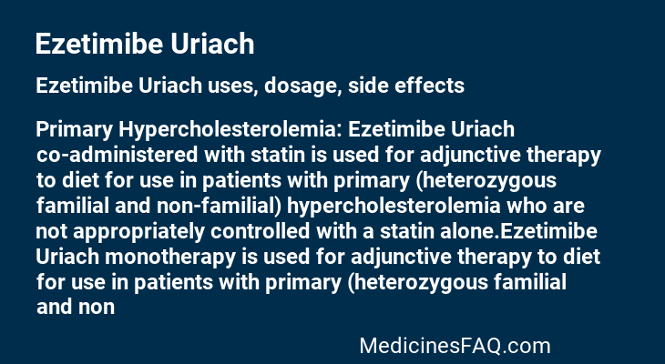 Ezetimibe Uriach