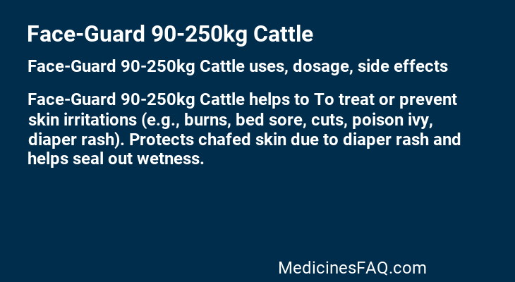 Face-Guard 90-250kg Cattle
