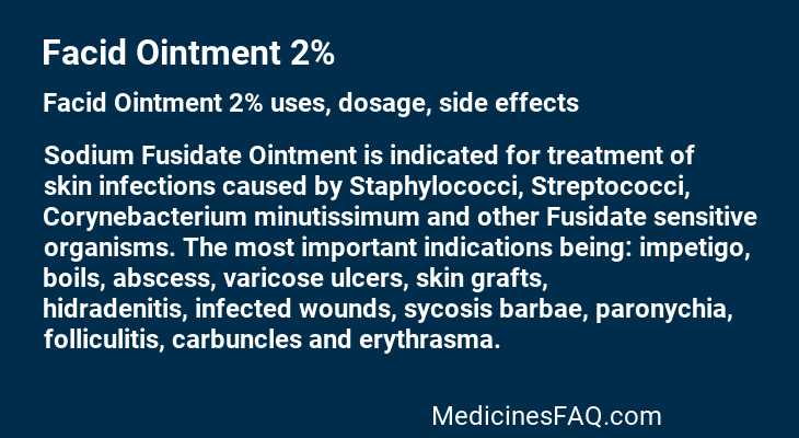 Facid Ointment 2%