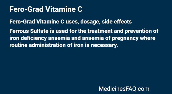 Fero-Grad Vitamine C