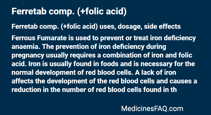 Ferretab comp. (+folic acid)