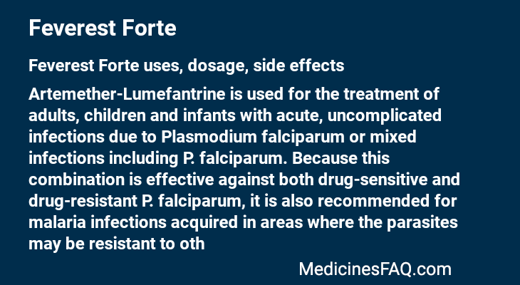 Feverest Forte